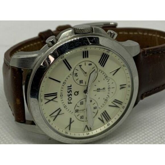 Fossil Q NDW1 Men's Watch Analog Chronograph watch gen1 no charger B146 - Picture 3 of 9